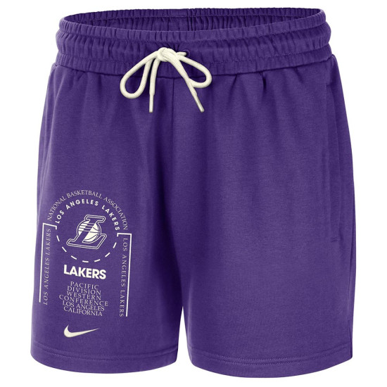 Nike Ανδρικό σορτς Los Angeles Lakers Club Courtside Fleece Shorts Nike Ανδρικό σορτς Los Angeles Lakers Club Courtside Fleece Shorts